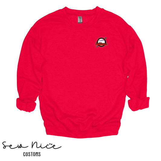 FYB Embroidered Left Chest Unisex Sweatshirt
