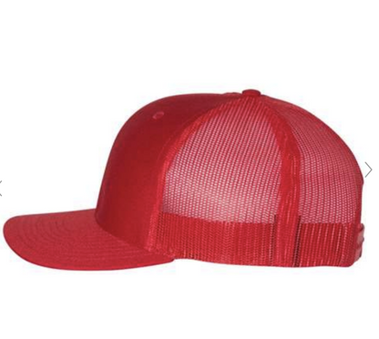 FHS- Fallbrook RED OUT 3D Puff Hat -FHS baseball