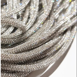 ADD ON-Rhinestone Bling Bling Hoodie String- Tony Tobin