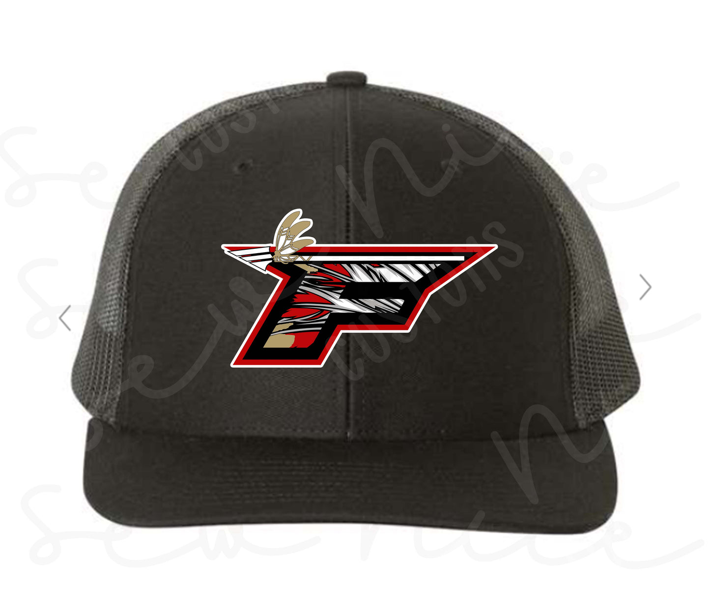 Embroidered "F"  Logo- Richardson 112 Hat