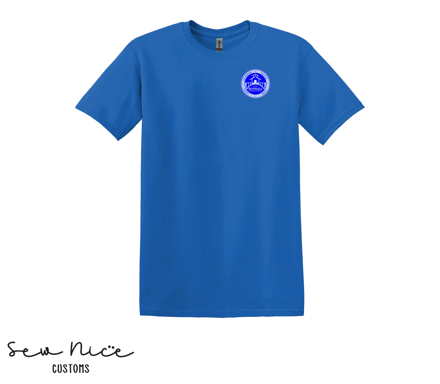 Bonsall District Logo- Unisex Adult T-Shirt