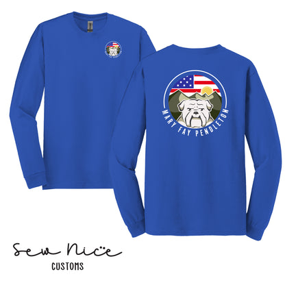 Mary Fay Logo Long Sleeve -FRONT/BACK Design