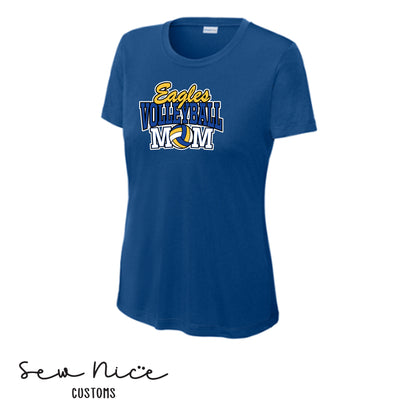 SP Eagles Volleyball MOM- Ladies Dri Fit Shirt