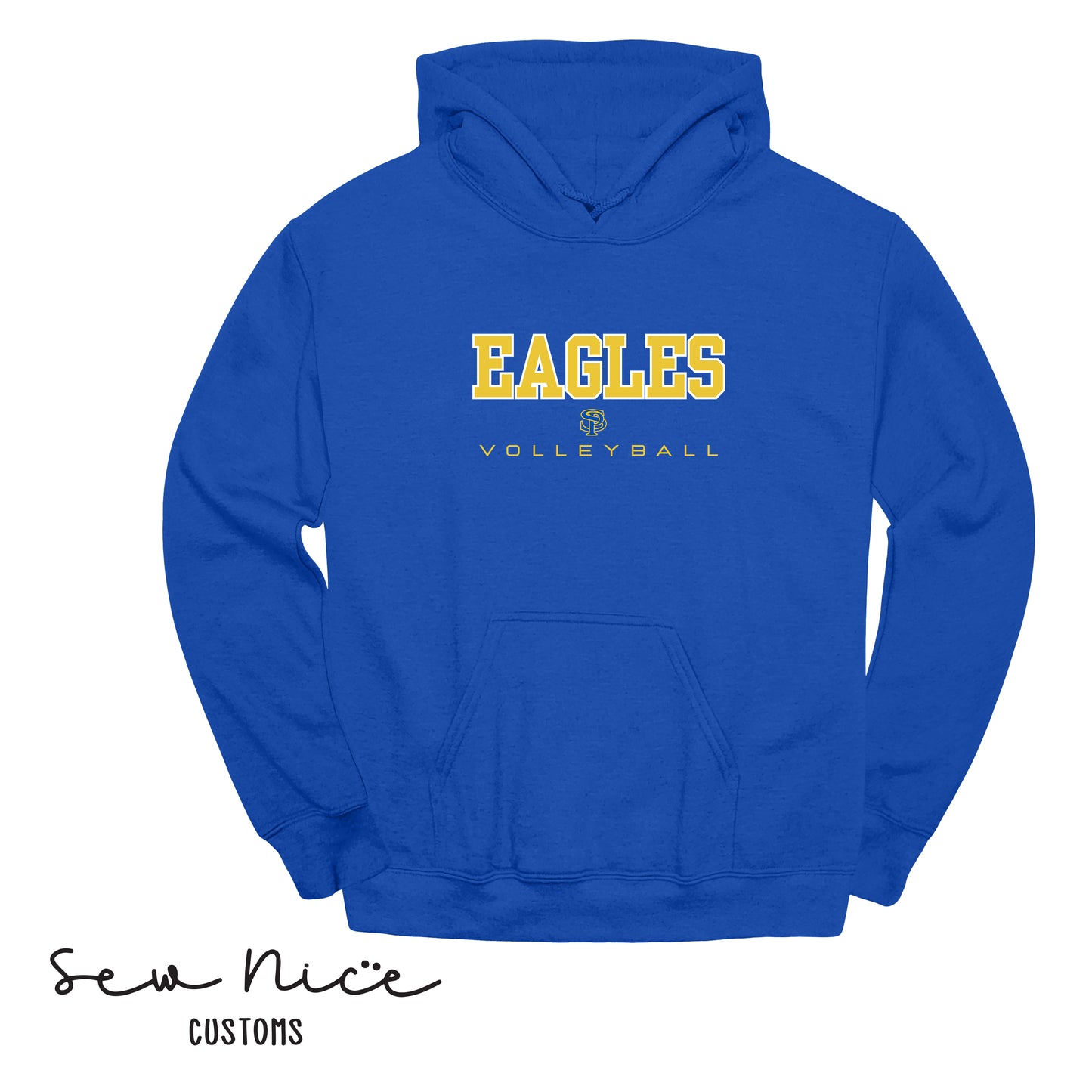 SP Eagles Volleyball Adult/Youth Unisex Hoodie