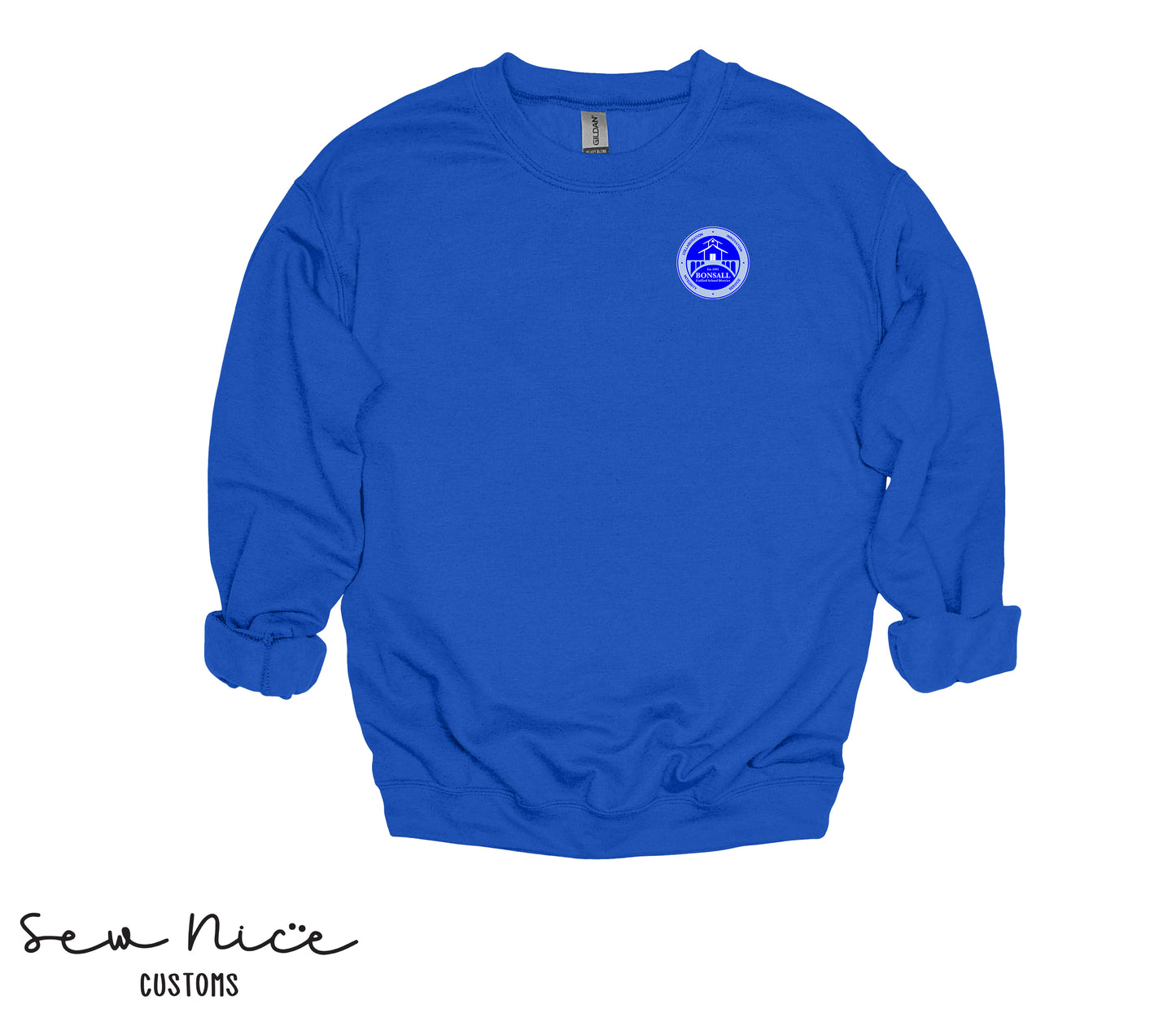 Bonsall District Logo-Unisex Adult Crewneck