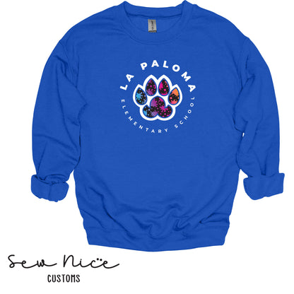 La Paloma PAINT SPLATTER- Unisex Adult/Youth Crewneck Sweatshirt