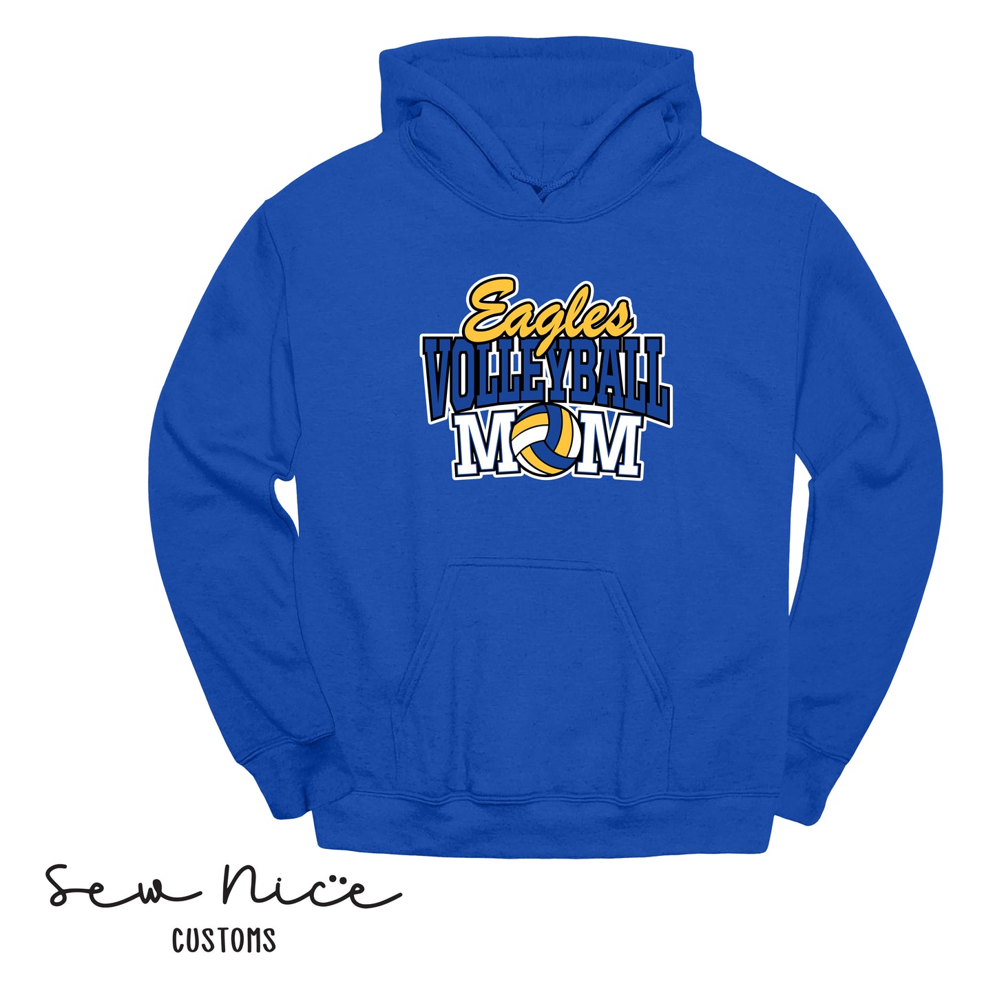 SP Eagles Volleyball MOM- Unisex Hoodie