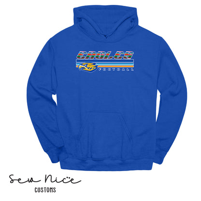 SP Serape Eagles Unisex Adult/Youth Hoodie