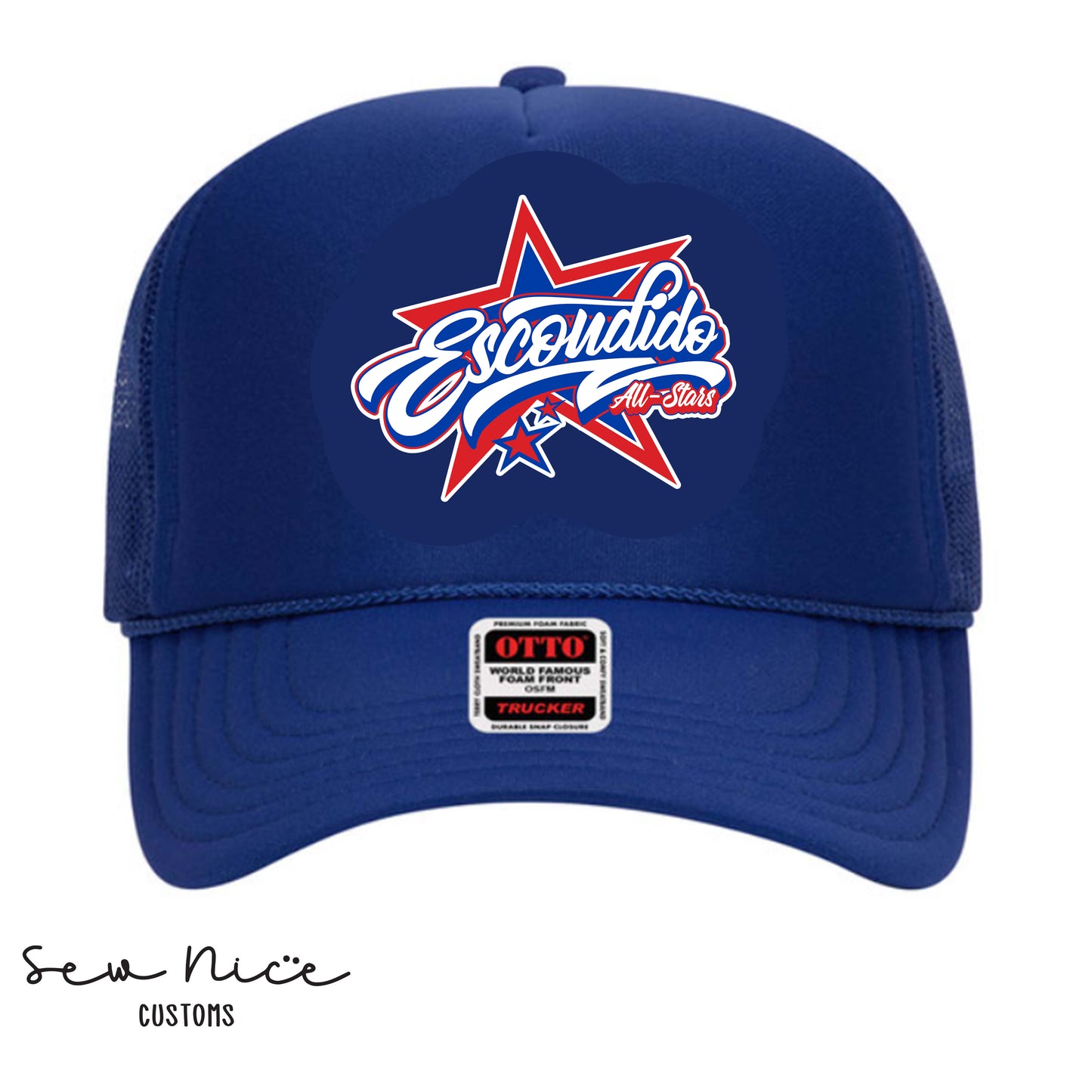 Escondido All Star Foam Trucker Hat
