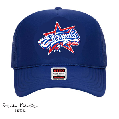 Escondido All Star Foam Trucker Hat