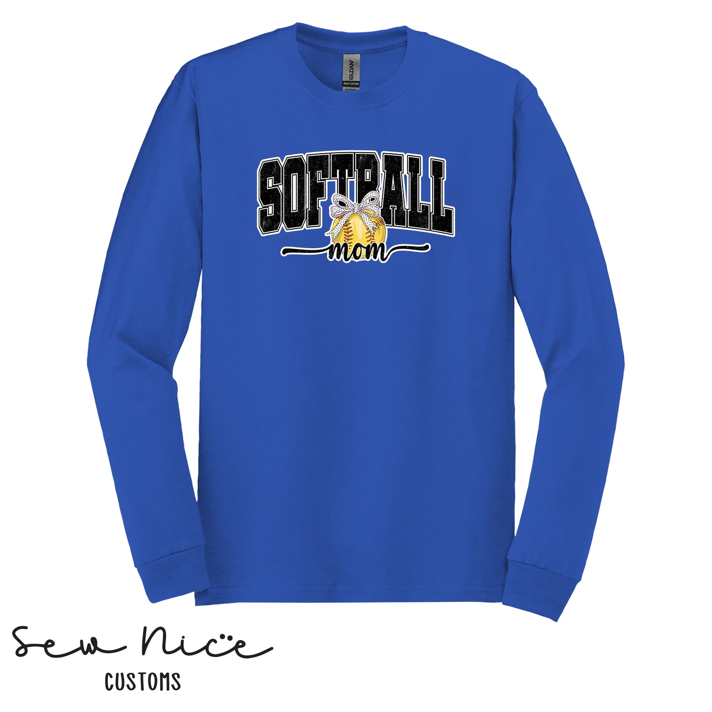 Softball Mom - Unisex Long Sleeve Shirt