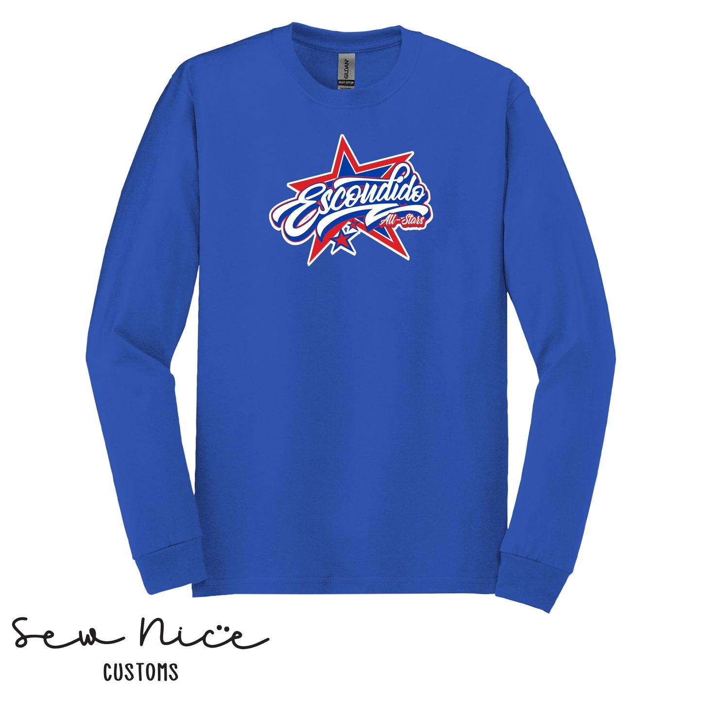 Escondido Star Logo- Unisex Long Sleeve Shirt