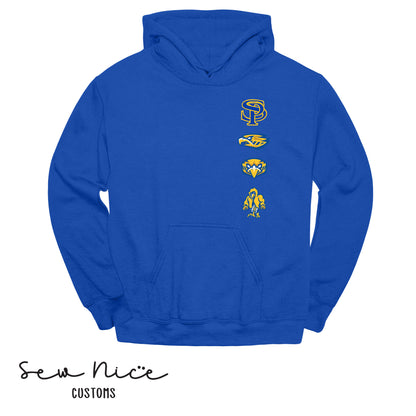 SP Row Log0- Unisex Adult/Youth Hoodie