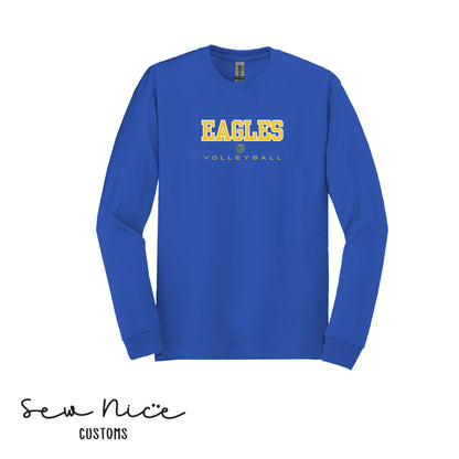 SP Eagles Volleyball Adult/Youth Unisex Long Sleeve Shirt