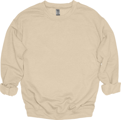 Embroidered Ghost with Drink - Unisex Crewneck Sweatshirt