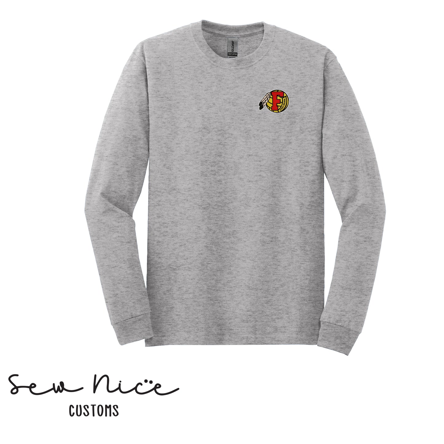 FHS Water Polo Logo- Unisex Adult/Youth Long Sleeve Shirt