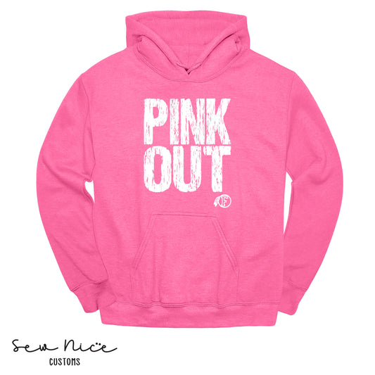 PINK OUT- FHS Volleyball- Unisex Adult/Youth Hoodie