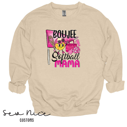 Boujee Mama- Unisex Crewneck Sweatshirt