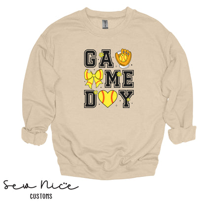 Game Day Design - Unisex Crewneck Sweatshirt