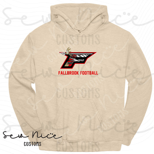 F Football Logo Unisex Hoodie