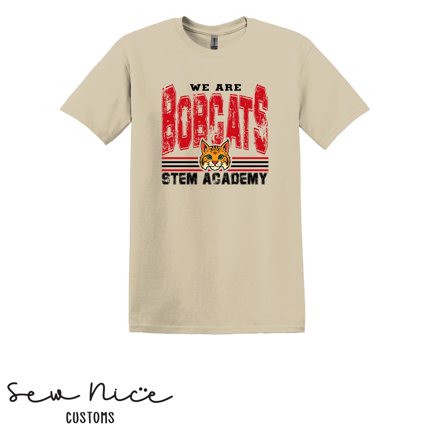 STEM-We Are Bobcats- Unisex Adult/Youth T-Shirt