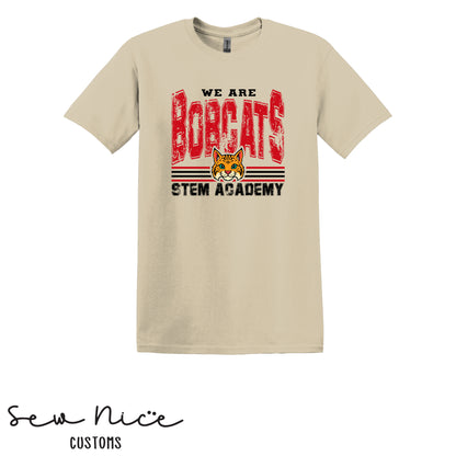 STEM-We Are Bobcats- Unisex Adult/Youth T-Shirt
