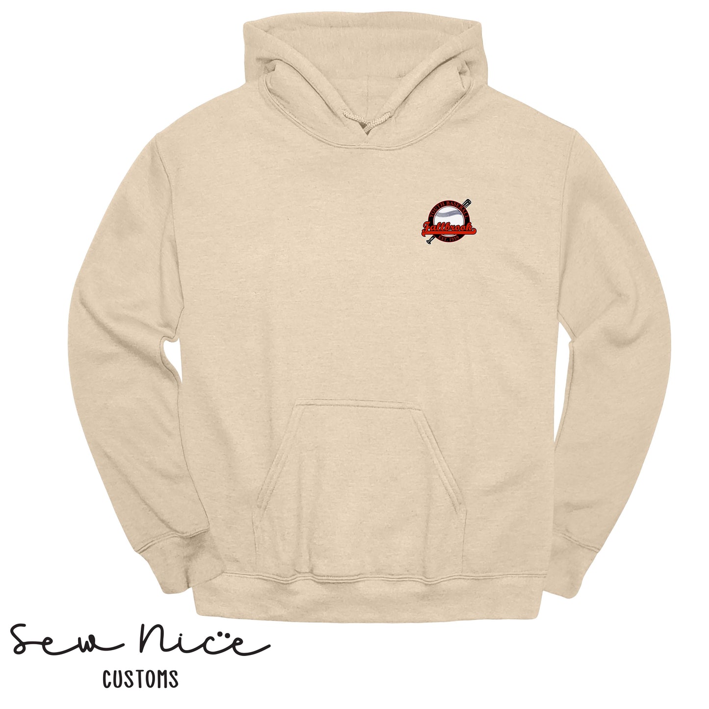 FYB Embroidered Left Chest Unisex Hoodie