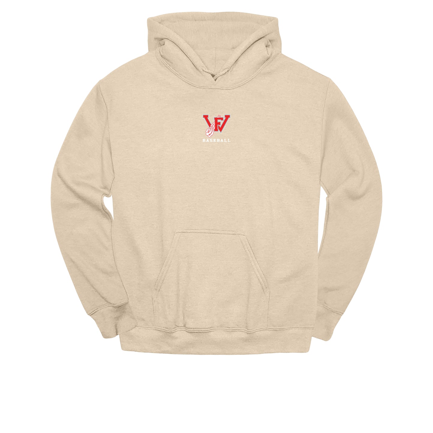 FHS FW Small Center Chest Logo-Unisex Adult/Youth Hoodie
