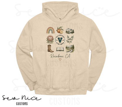 Rainbow Collage- Unisex Hoodie