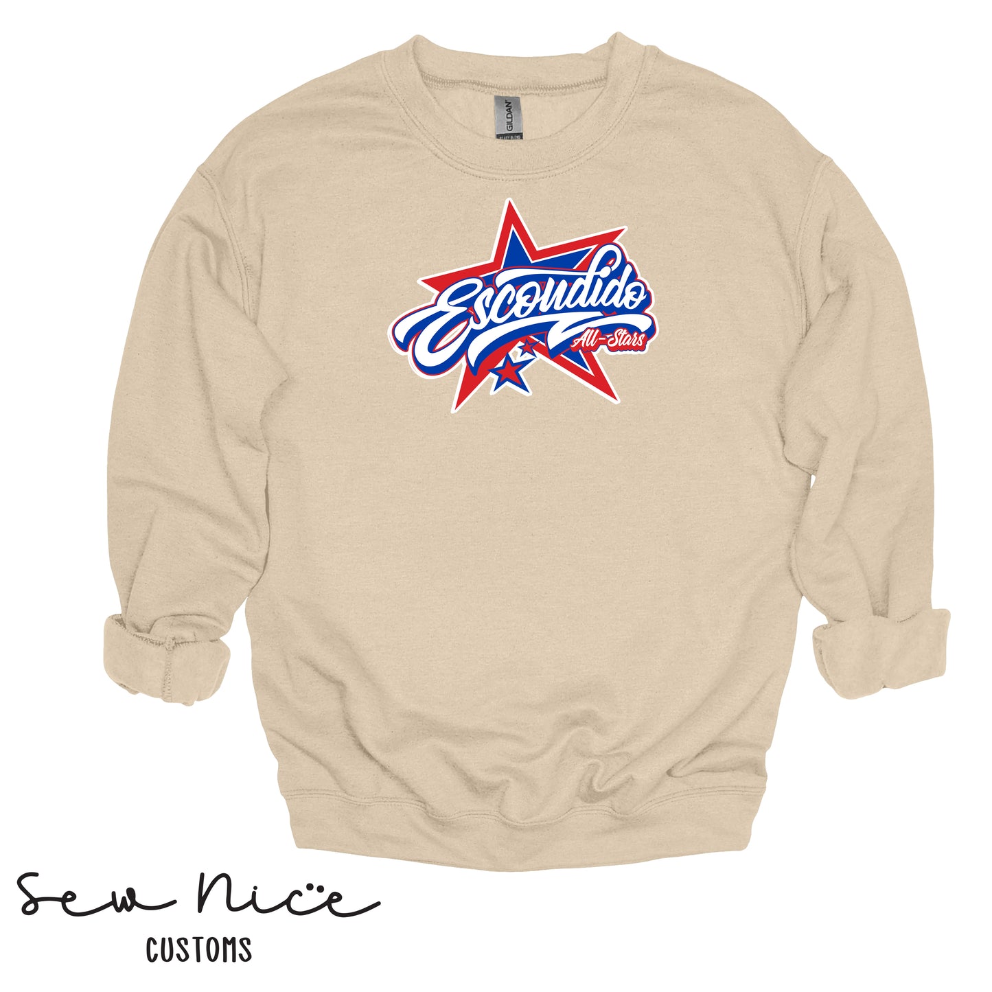 Escondido Star Logo- Unisex Crewneck Sweatshirt