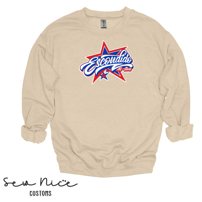 Escondido Star Logo- Unisex Crewneck Sweatshirt