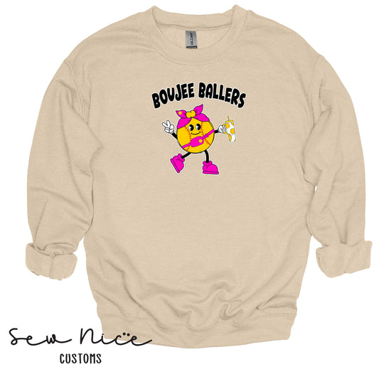 Boujee Ballers- Unisex Adult/Youth Crewneck Sweatshirt