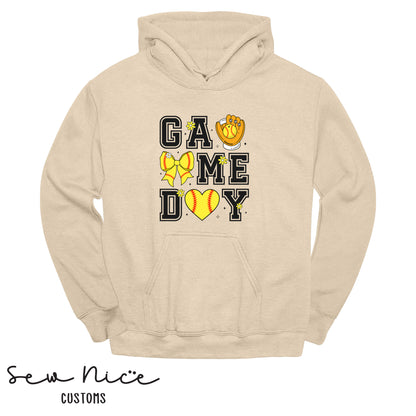 Game Day-Softball- Unisex Hoodie