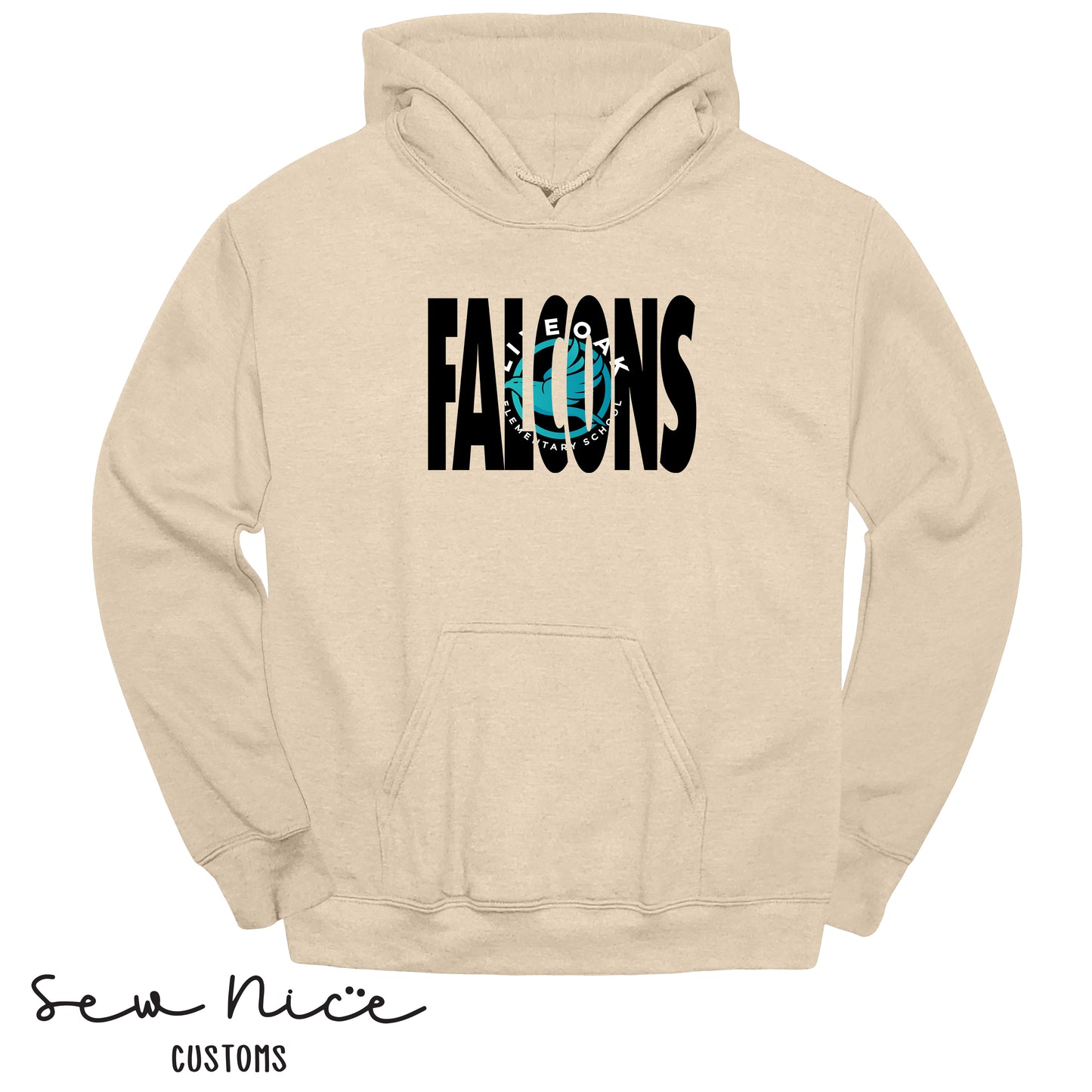 FALCON Inside Logo- Unisex Adult Hoodie