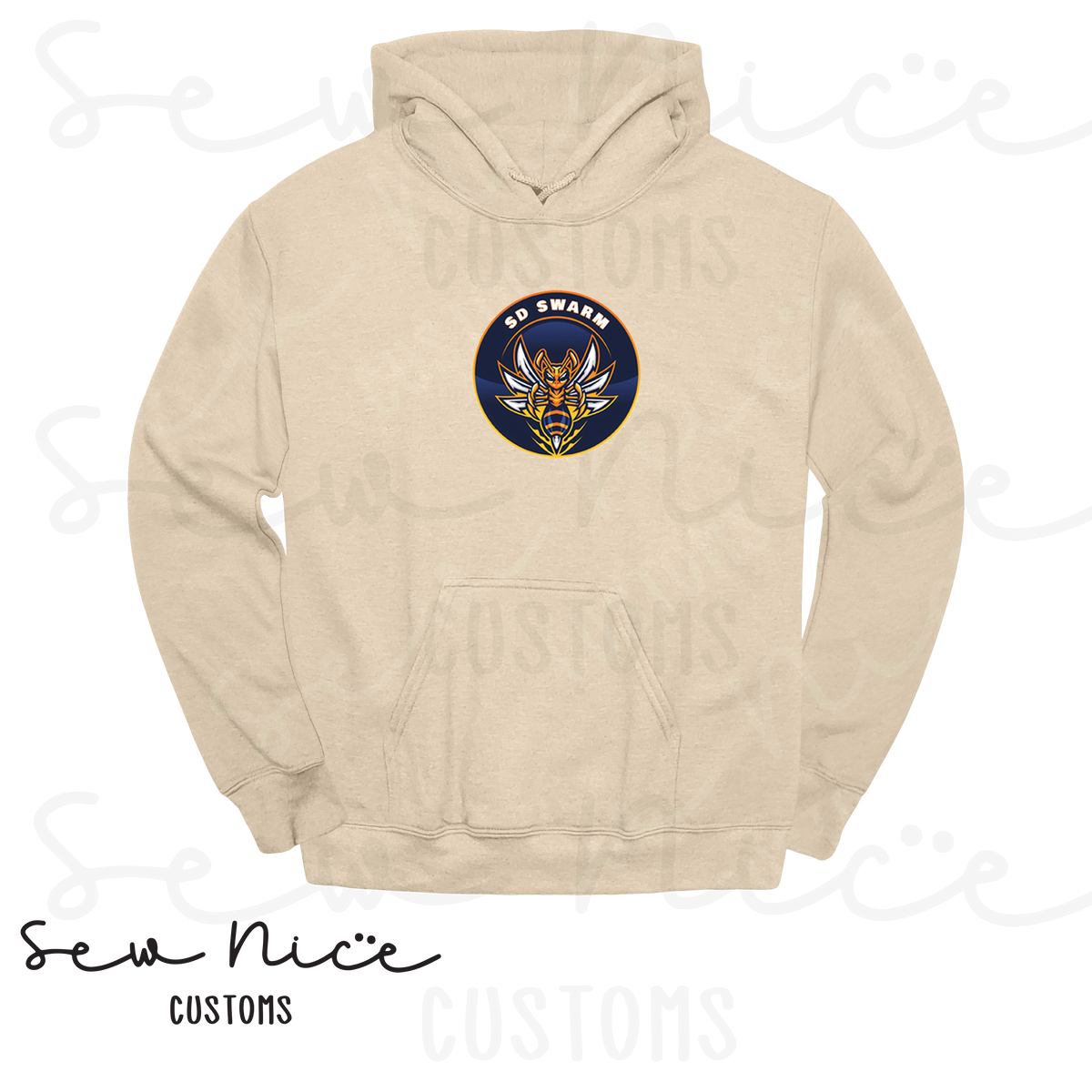 SD SWARM Baseball- Unisex Hoodie