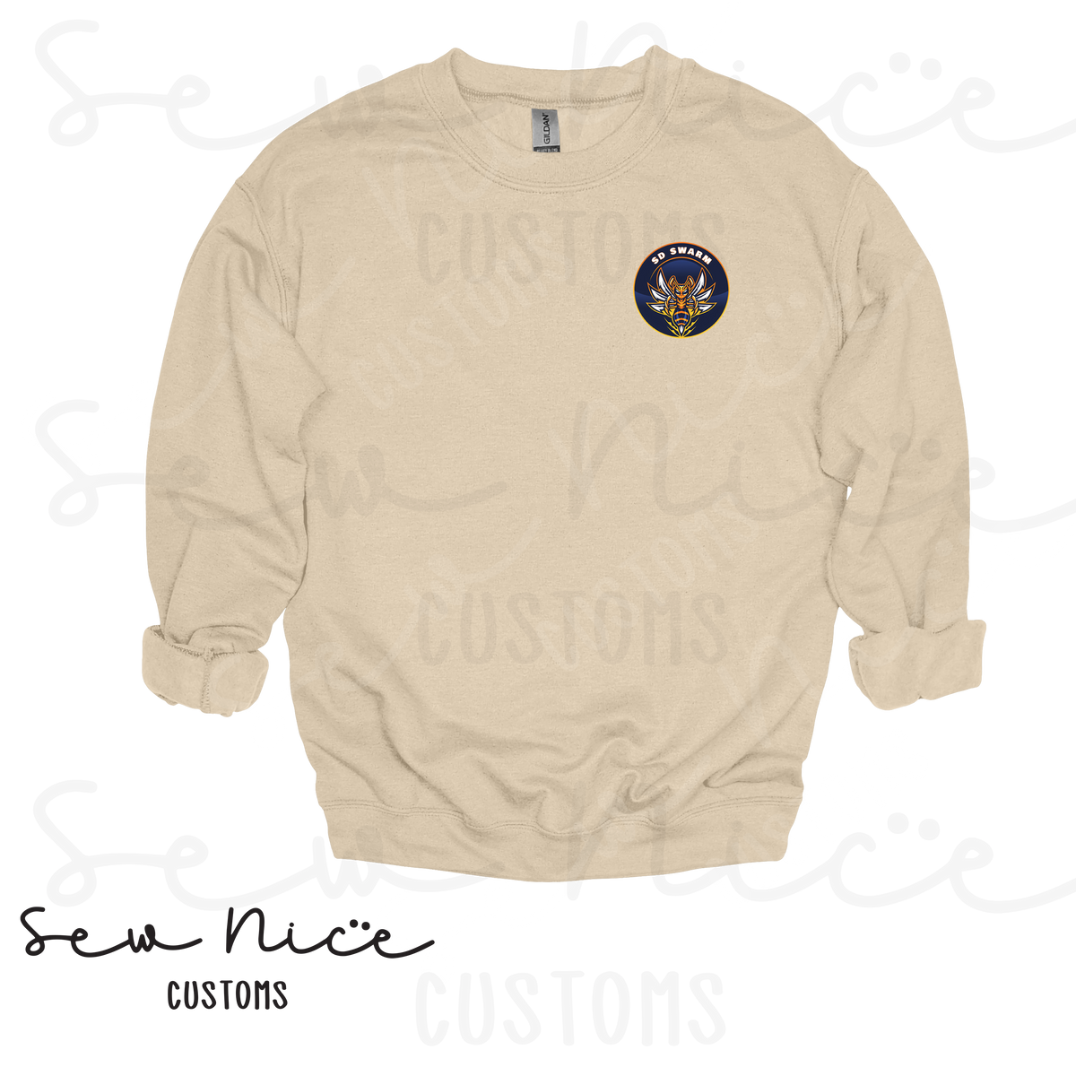 SD SWARM Baseball- Unisex Crewneck Sweatshirt
