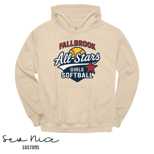 Vintage All Stars Design - Unisex Hoodie