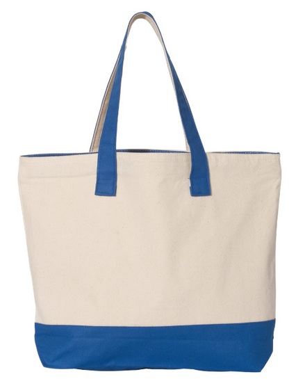 Custom Monogram Tote Bag