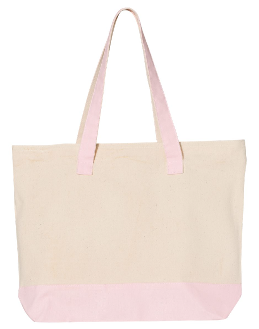 Custom Monogram Tote Bag