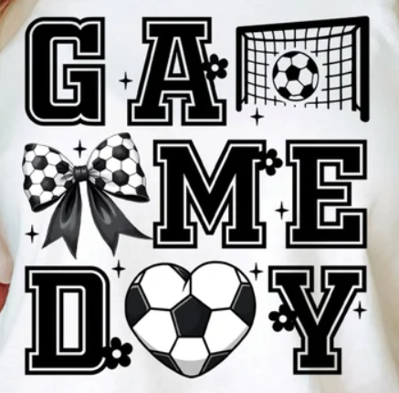 FUHS Game Day Soccer Bow Design