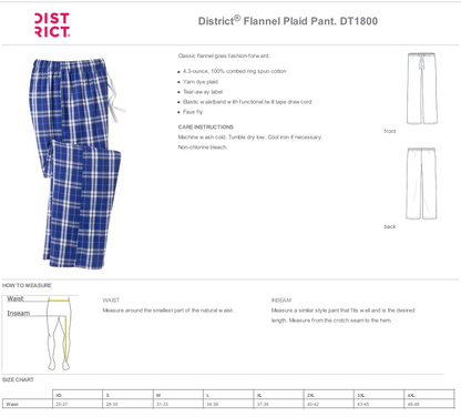 ECHS Swim Pajama Pants (Men's & Ladies Sizes)