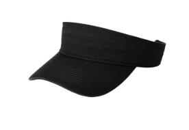 Embroidered Script 'Eagles' Visor