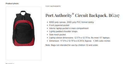 FHS Water Polo Backpack