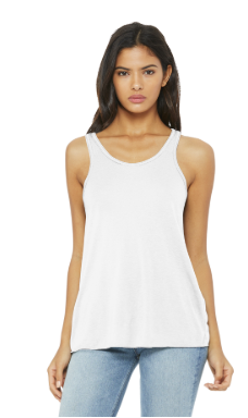 Fallbrook 12u Warriors Baseball- Ladies Flowy Racerback Tank Top
