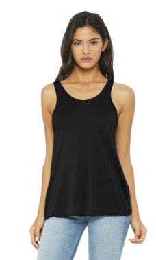 Fallbrook 12u Warriors Baseball- Ladies Flowy Racerback Tank Top