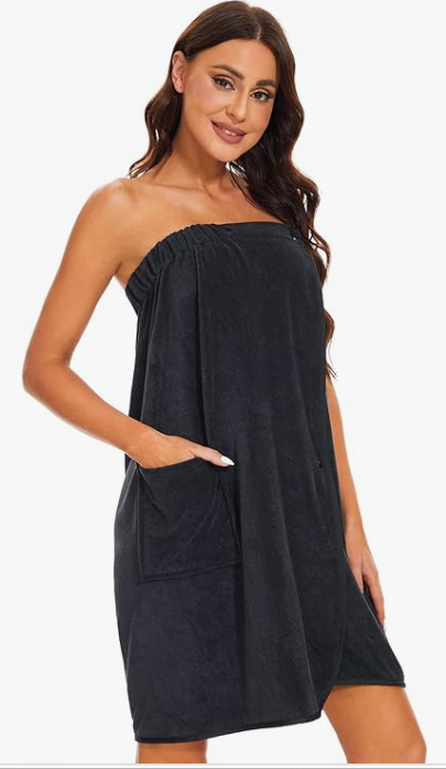 Custom Monogram Wrap Robe