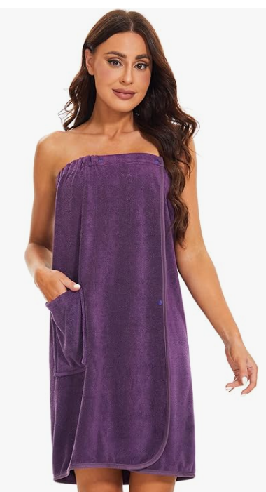 Custom Monogram Wrap Robe