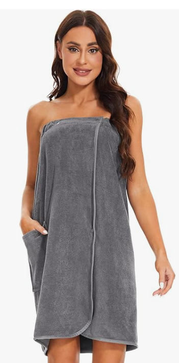 Custom Monogram Wrap Robe