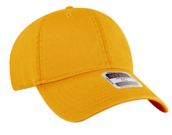 Custom Embroidered Text - Low Profile 'Dad' Hat