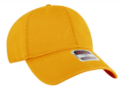 Custom Embroidered Text - Low Profile 'Dad' Hat